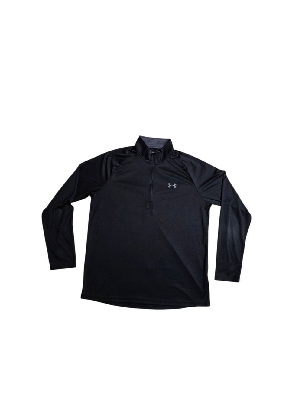 Men's Under Armour Black Gray Long Sleeve Tee XL